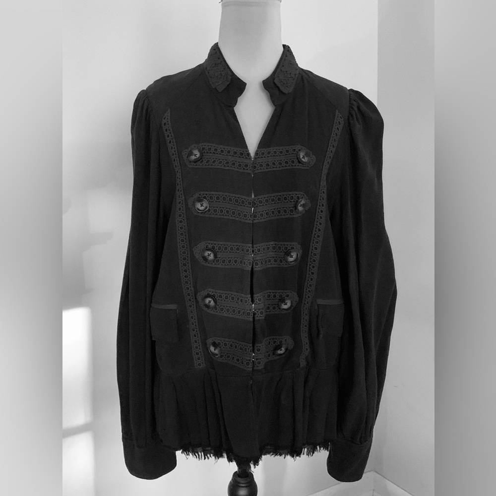 Free People Ariana Embroidered Jacket